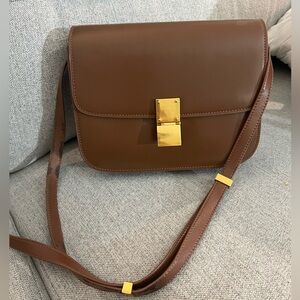 Women box shoulder bag